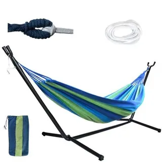 gardlov Hängematte mit Gestell 200x150cm Indoor & Outdoor 10198