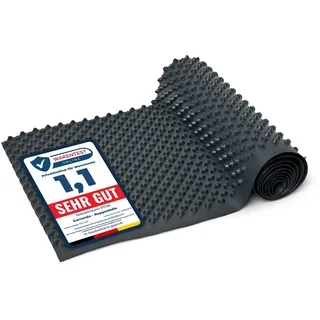 Garronda 0,5 x 2,5 m Noppenfolie für Hochbeet Drainagefolie 400g/m2 GD-0182 | HDPE mit Noppenstruktur, als Einlage und Schutzfolie gegen Feuchtigkeit, für Innenauskleidung und Drainage im Garten
