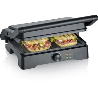 Multigrill SEVERIN XL KG2391 (LBH 34x13x29 cm) - schwarz - LBH 34x13x29 cm
