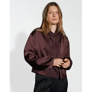 Opus Damen Jacke | JUPITA Regular Blousonjacke Dark Grape, 42 - 42