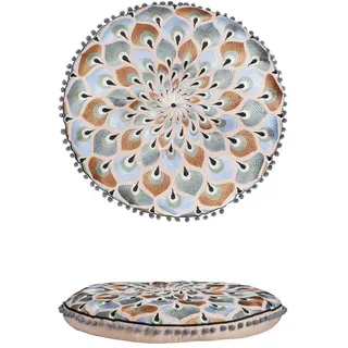 Marrakesch Orient & Mediterran Interior Bodenkissen Sitzkissen Azet 2 im Orient-Design, aus Baumwolle, mehrfarbig 55 cm, Handarbeit bunt