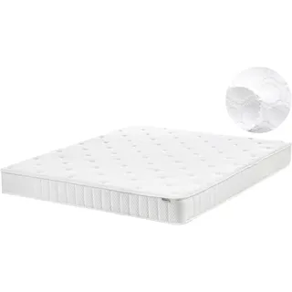 Beliani Taschenfederkernmatratze DUO 160 x 200 cm H3/H4
