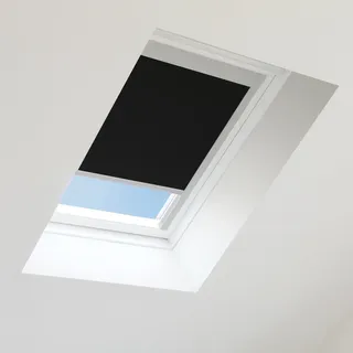 Dachfensterrollo für Roto R8 PVC 5/7, Jet Black