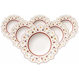Villeroy & Boch Suppenteller Toy's Delight ø 26,4 cm 6er Set bunt