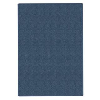 Karat Teppich-Läufer auf Maß gekettelt | Sylt blau | 200x400 cm