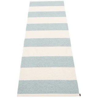 Pappelina - Bob Teppich, 70 x 225 cm, blue fog / vanilla