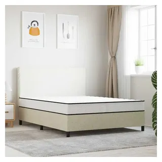vidaXL Matratze Bonnell-Federkern Mittel 140x200 cm
