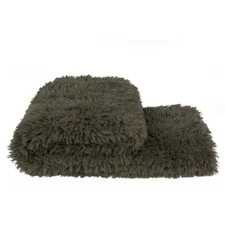 'zoeppritz since 1828' Kunstfell Kuscheldecke flauschig-voluminöse und langhaarige Fellimitat-Decke 140x190 cm 680 Military Green– von ’zoeppritz since 1828’ 203290-680-140x190