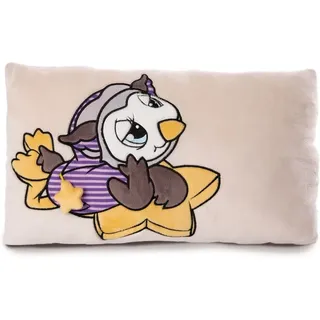 NICI 48432 Kissen Schlafmützen Eule Olafina rechteckig, ca. 43x25cm