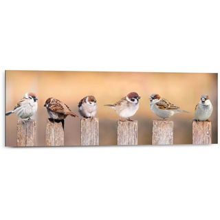 Reinders! Holzbild Deco Panel 30x90 Bird Family braun