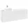 Waschbeckenunterschrank C05000MS 160 x 55 cm White Matt