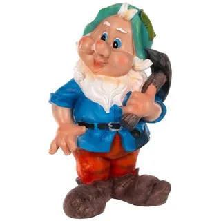 BIRENDY Gartenfigur Zwerg 41cm Bunt
