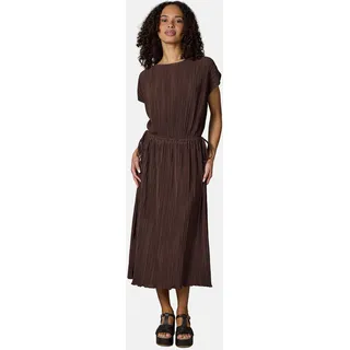 Ragwear Plisseekleid Sommerkleid Braun 40