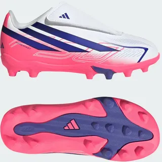 adidas F50 Hyperfast Club FG/MG Kinder Cloud White/Solar Purple/Solar Turbo 31