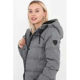 Winterjacke Steph Grey Melange_S - Grau - S