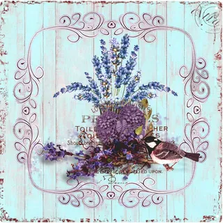 moritz Vogel Metall 30x30 cm