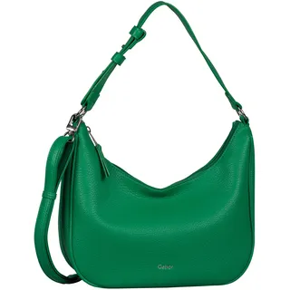 Beuteltasche GABOR "Alira" Gr. B/H/T: 35 cm x 27 cm x 11 cm, grün Damen Taschen Handtaschen Klassische Beuteltasche aus weiche Lederimitat