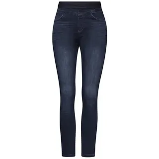STREET ONE Thermo-Jeggings in Blau / Gr.: W36/L28