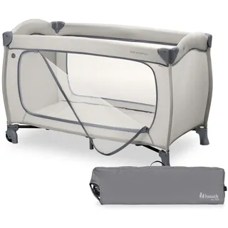 hauck Sleep N Easyfold Reisebett Baby in Sekunden klappbar, Dark Grey