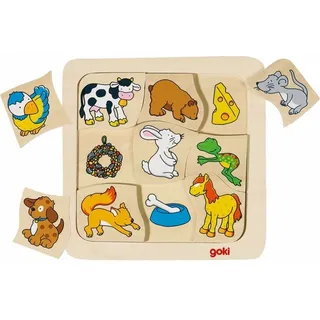 GoKi Legespiel Wer frisst was? (56880)