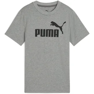 Puma Essentials No. 1 Logo Tee B medium gray heather 128