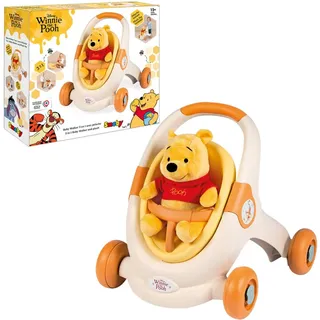 Smoby Winnie Puuh Lauflernwagen + Plüsch