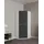 78 x 193 x 78 cm Schwarz