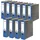 Ordner Recycling 8 cm DIN A4 blau 10 St.