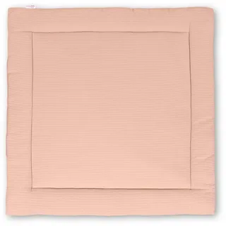 Babybay Krabbeldecke, Aprikose, Textil, Struktur, Füllung: Baumwollfüllung, 120x120 cm, Textiles Vertrauen - Oeko-Tex®, Spielzeug, Babyspielzeug, Spieldecken