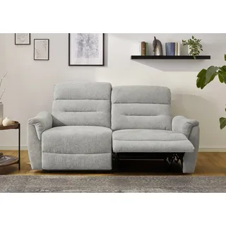 Jockenhöfer Couch Polyester 3-Sitzer Grau