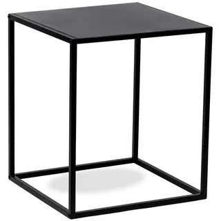 Möbel Kraft Beistelltisch schwarz ¦ Maße (cm): B: 45 H: 52