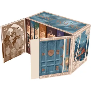 Carlsen Verlag Harry Potter: Band 1-7 im Schuber – mit exklusivem Extra! (Harry Potter): Alle Bücher des modernen Kinderbuch-Klassikers in einer Box - mit hochwertigem Acryl-Aufsteller!