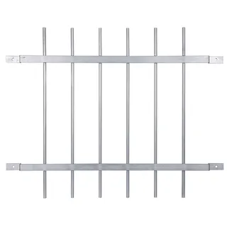 GAH Alberts Fenstergitter Friedberg verzinkt 940 x 740 mm