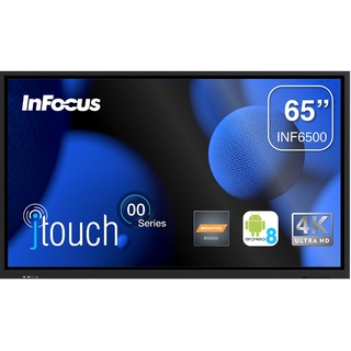 InFocus INF6500 65" interaktives Touch Display mit WLAN, USB-C & 20W Lautsprecher