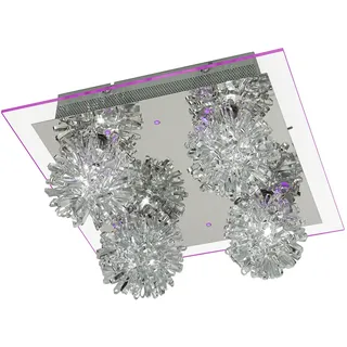 ESTO Saphir 2 G4 eckig lila Aluminium Glas