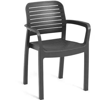 ALLIBERT Chloe Gartensessel 6 St. 6 x 6 x 6 cm grau