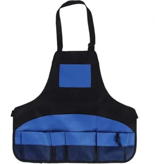 Memkey - Gartenschürze, 600D Oxford-Gewebe, wasserdicht, mehrere Taschen, Gartenschürze, multifunktionale Arbeitsschürze, Werkzeugaufbewahrung,