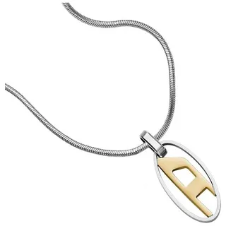Diesel Edelstahlkette Diesel Herren-Kette Edelstahl bunt
