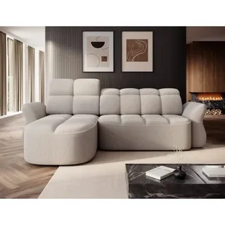 MF Design Benny Recamiere Links in Beige -  (L) 185 x (B) 301 x (H) 115 cm | Gr.: onesize
