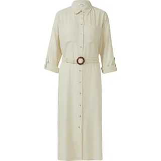 s.Oliver Hemdblusenkleid Midi Beige 46