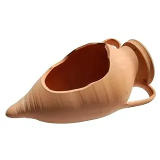 le terrecotte di cassiano fabio Amphore mit geschnitzter Spitze 60 cm