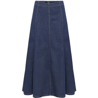 Zero Maxirock Damen Blau 42