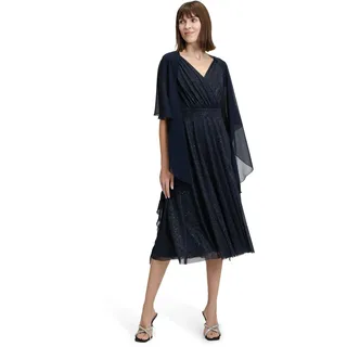 Vera Mont Damen 0071/4825 Stola, Blau (Night Sky 8541), L