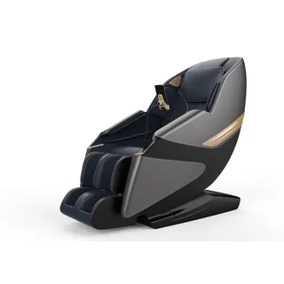 Burgherr Massagesessel "Herkules" schwarz-grau Relax Sessel Entspannung - Schwarz