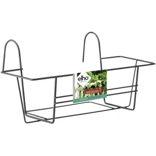 elho Green Basics Balkonkasten Gestell 50cm - Anthracite | L 25.8 x B 49 x H 19.5 cm | für den Außenbereich
