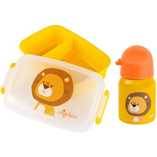 Sigikid Kindergarten Brotzeit Set Trinkflasche & Lunchbox Kinder Geschenk