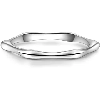 Glanzstücke München F675 Ring Bandring Silber Gr. 60