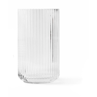 Lyngby Porcelæn - Glasvase, H 12,5 cm, transparent