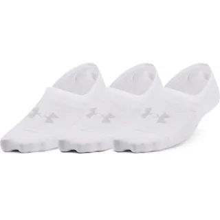 Under Armour Breathe Lite Ultra Füßlinge 3 Paar Weiß 36-38