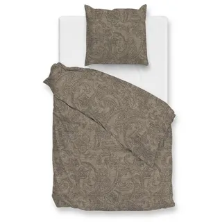 Zo Home Paisley-di-Lino Beige 135 x 200 cm + 2 x 80 x 80 cm